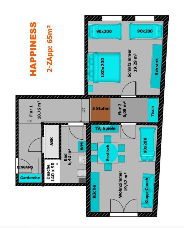 Happiness 2-Zapp 1-Og Hofgeismar-Zentrum! Ngoại thất bức ảnh