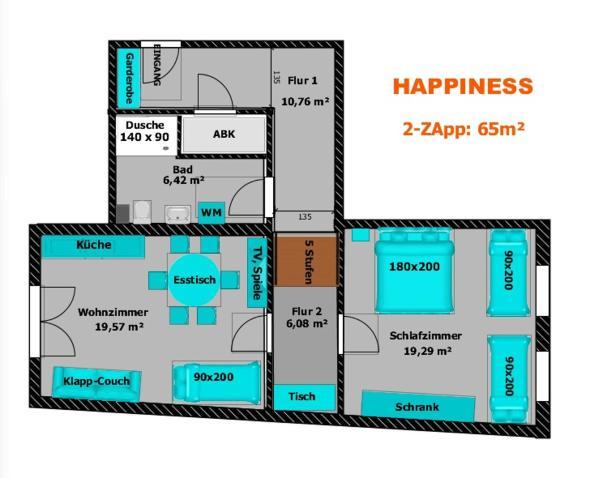 Happiness 2-Zapp 1-Og Hofgeismar-Zentrum! Ngoại thất bức ảnh